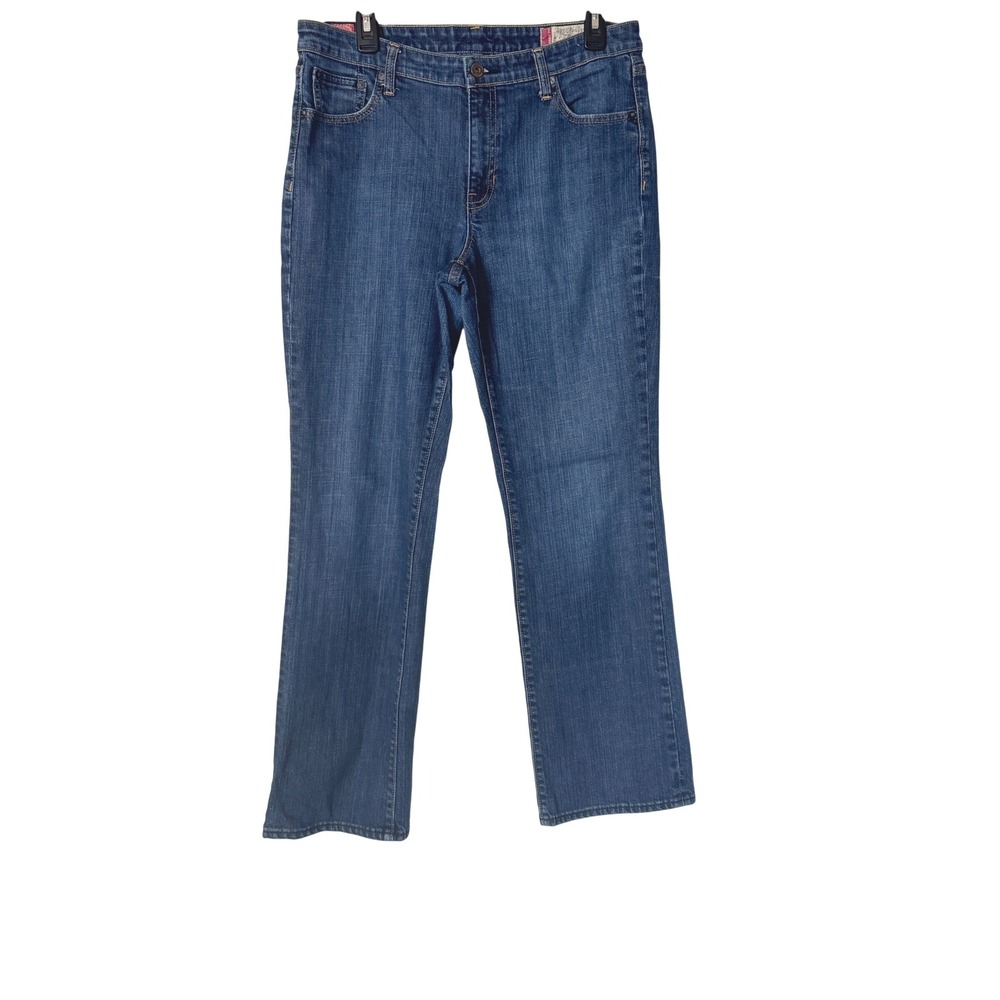 Gap Jeans Real Straight Women 10 Blue Denim Mid Rise Classic Fit